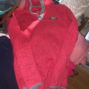 Pink LLBEAN sweater/sweatshirt